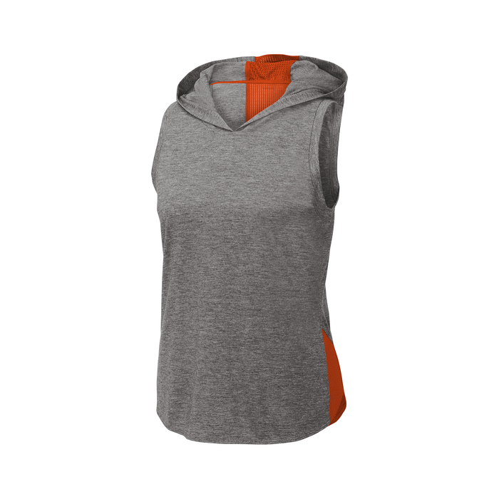 Dri-Equip Women's Moisture Wicking Tri-Blend Wicking Draft Hoodie Tank