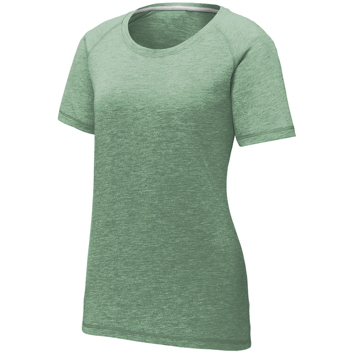 DRI-EQUIP Ladies Tri-Blend Wicking Raglan Tee