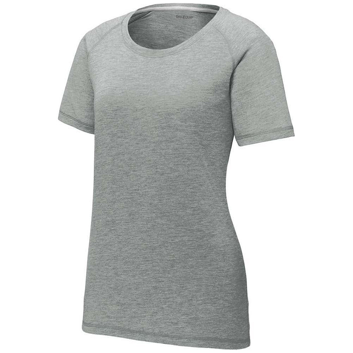 DRI-EQUIP Ladies Tri-Blend Wicking Raglan Tee