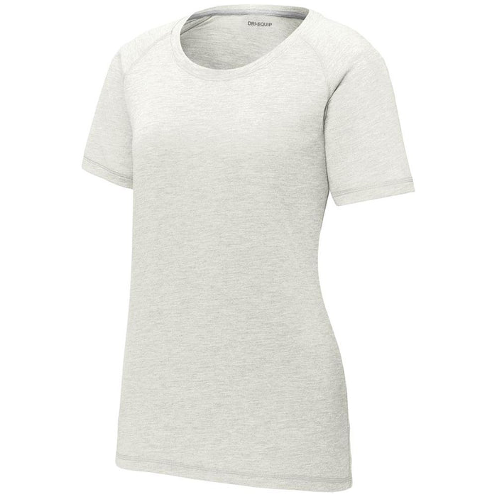 DRI-EQUIP Ladies Tri-Blend Wicking Raglan Tee