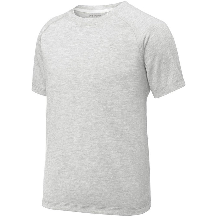 DRI-EQUIP Youth Tri-Blend Wicking Raglan Tee