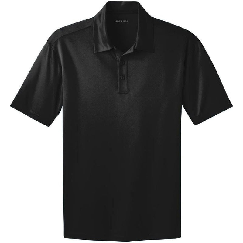 Dri-Equip Men's Short Sleeve Moisture Wicking Silk Touch Polo Shirt