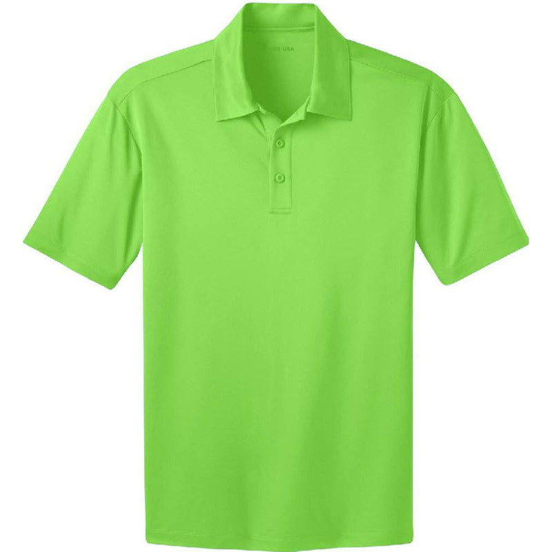 Dri-Equip Men's Short Sleeve Moisture Wicking Silk Touch Polo Shirt
