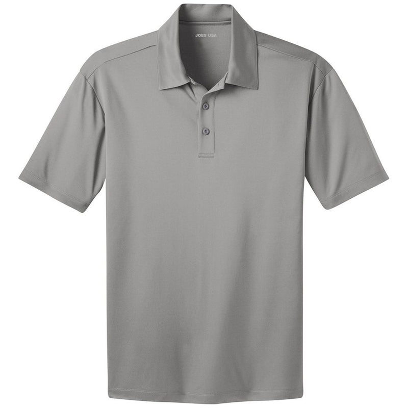 Dri-Equip Men's Short Sleeve Moisture Wicking Silk Touch Polo Shirt