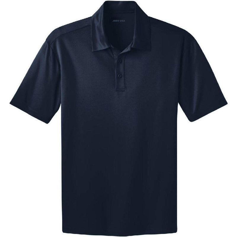 Dri-Equip Men's Short Sleeve Moisture Wicking Silk Touch Polo Shirt