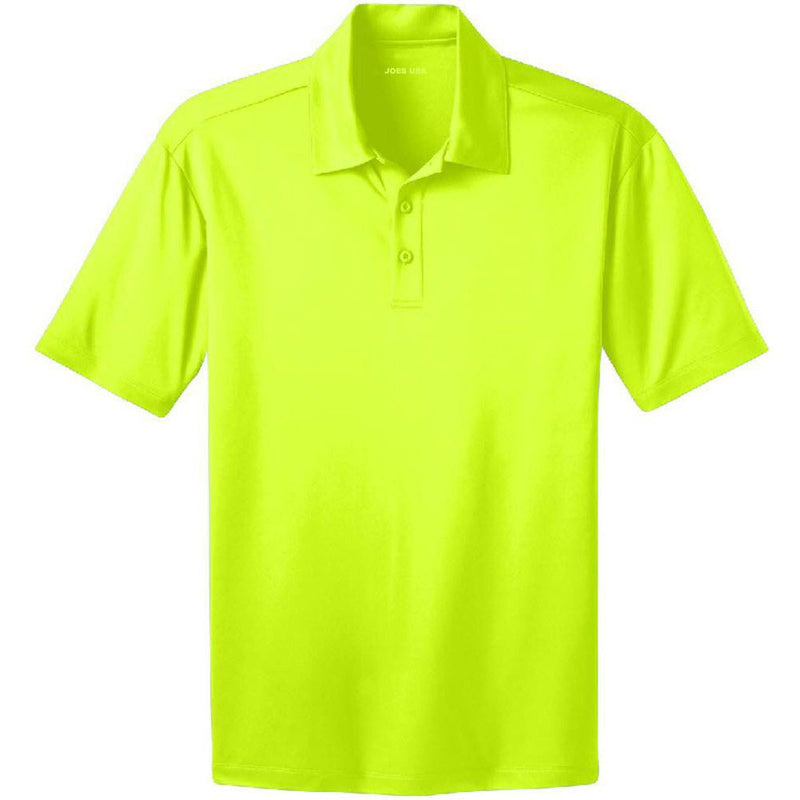 Dri-Equip Men's Short Sleeve Moisture Wicking Silk Touch Polo Shirt