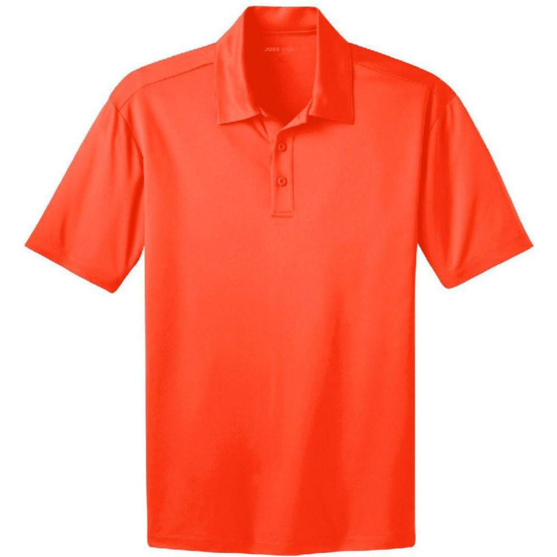 Dri-Equip Men's Short Sleeve Moisture Wicking Silk Touch Polo Shirt