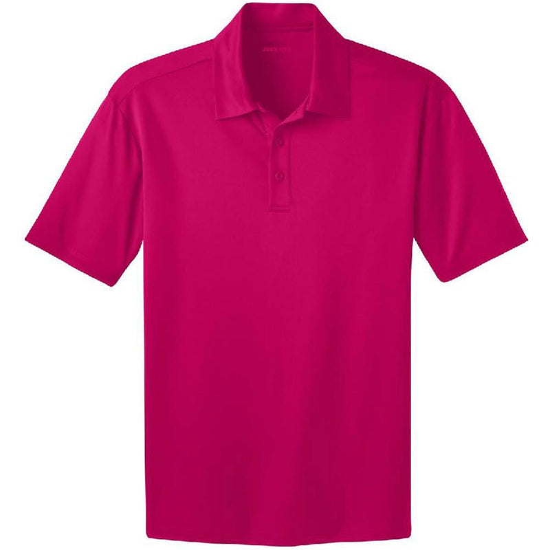 Dri-Equip Men's Short Sleeve Moisture Wicking Silk Touch Polo Shirt