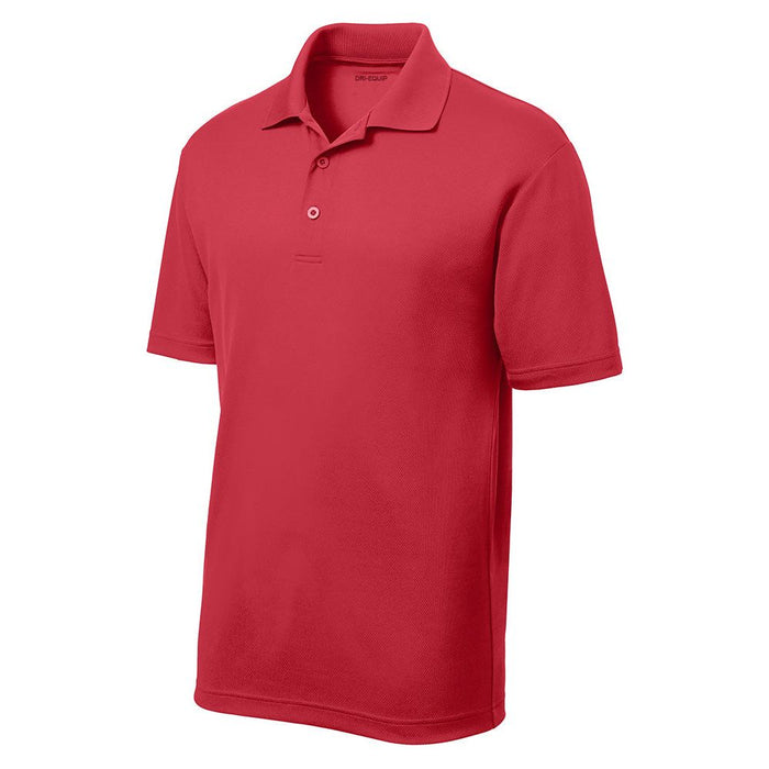 DRIEQUIP Men's Moisture Wicking Short Sleeve Polo