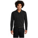 Men's Moisture Wicking Long Sleeve Polo in Black – a classic and versatile choice for a polished look.