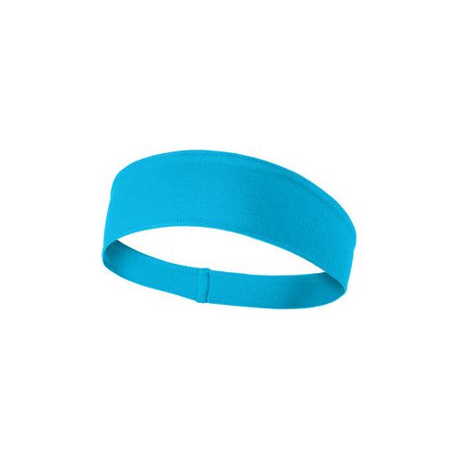 Atomic Blue Moisture Wicking Headband