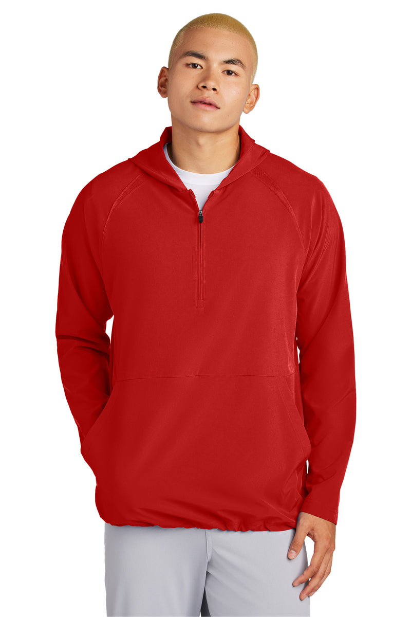 DRIEQUIP Repeat 1/2-Zip Long Sleeve Hooded Jacket