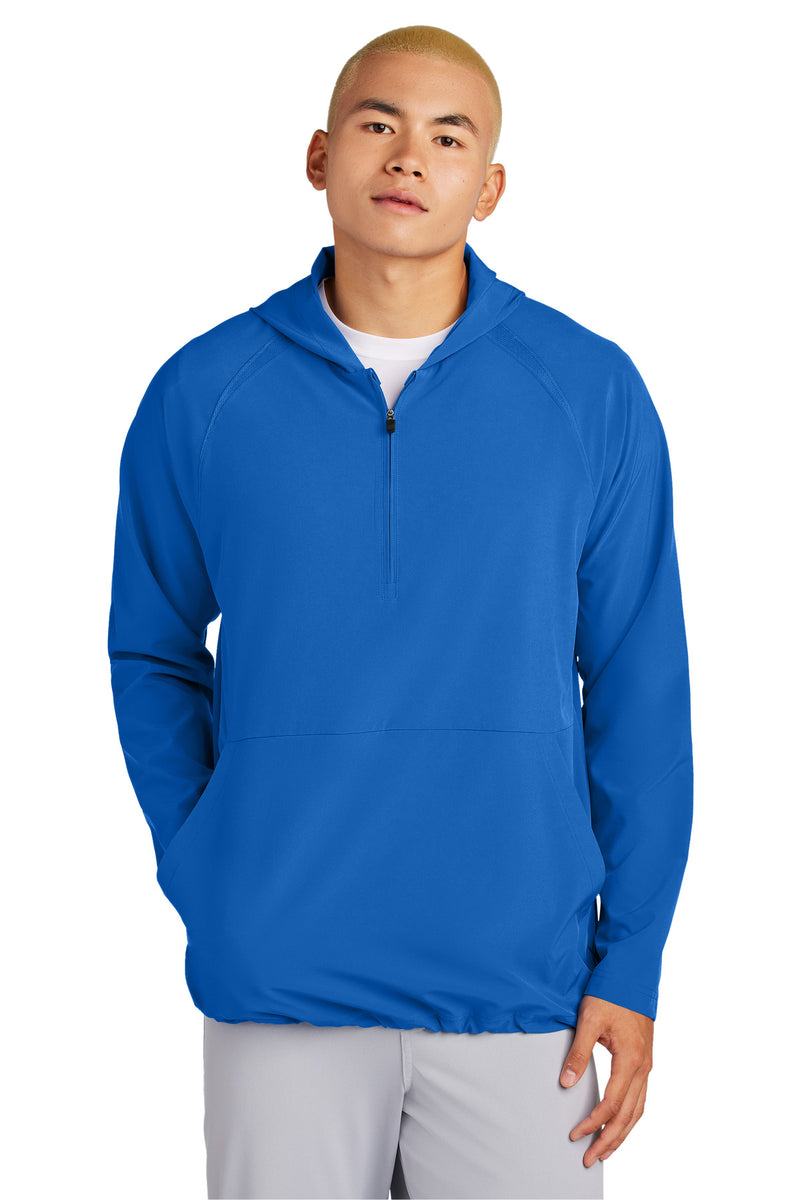 DRIEQUIP Repeat 1/2-Zip Long Sleeve Hooded Jacket