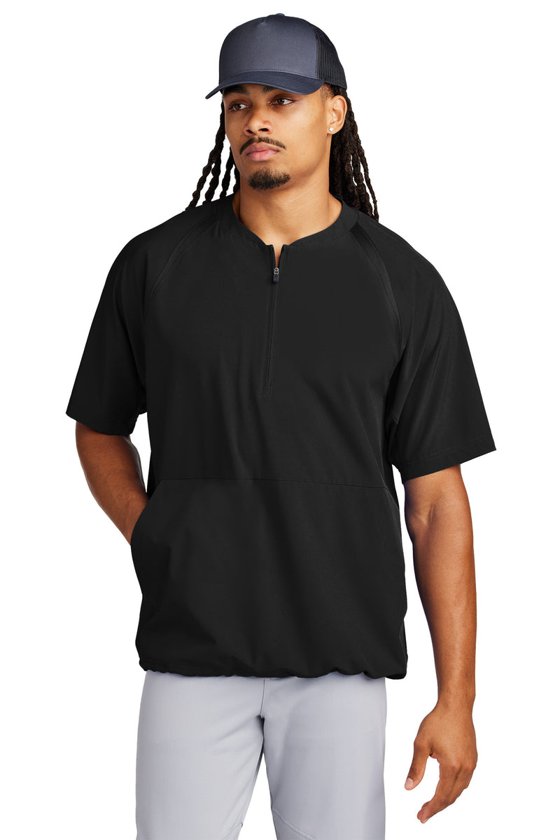 DRIEQUIP Repeat 1/2-Zip Short Sleeve Jacket