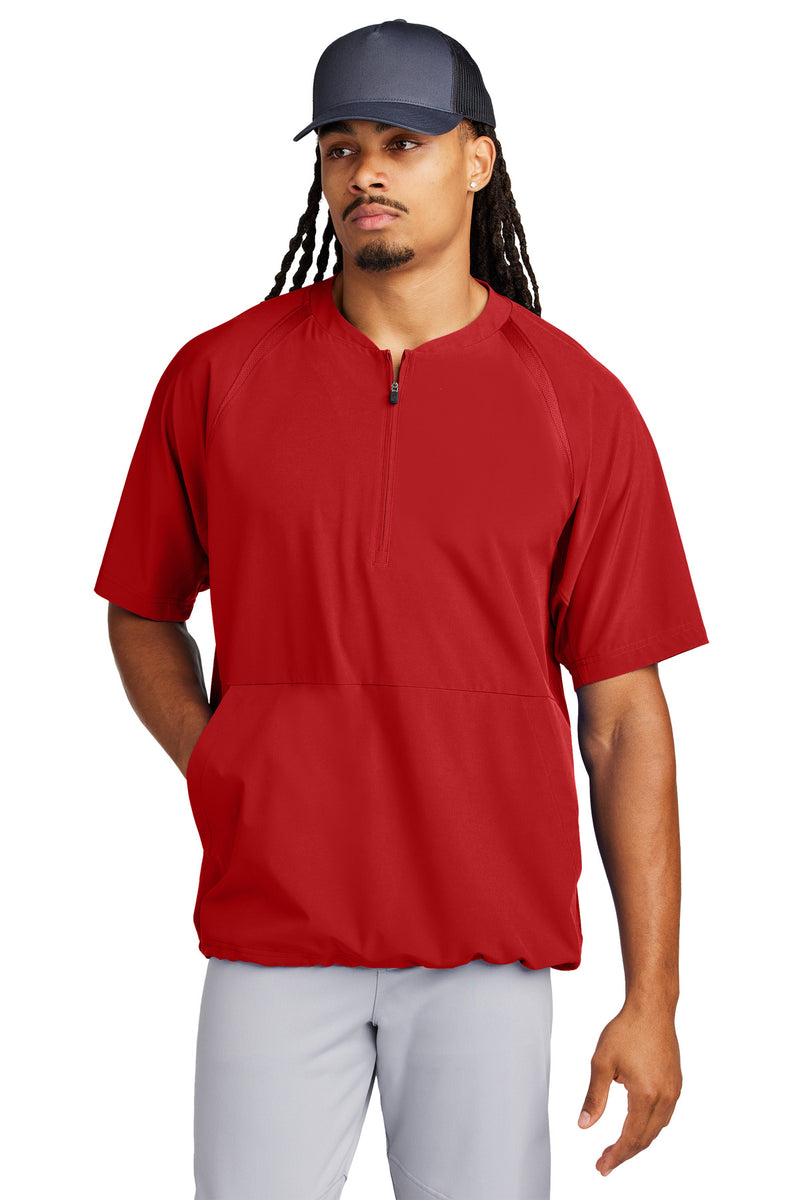 DRIEQUIP Repeat 1/2-Zip Short Sleeve Jacket