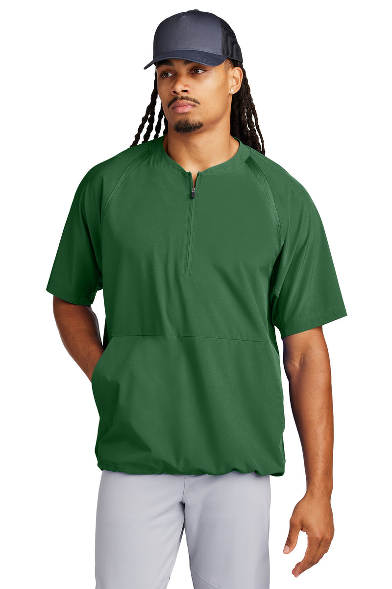 DRIEQUIP Repeat 1/2-Zip Short Sleeve Jacket