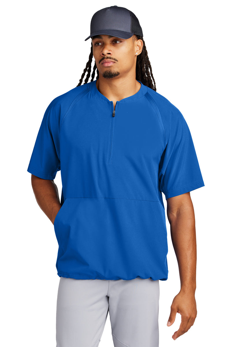 DRIEQUIP Repeat 1/2-Zip Short Sleeve Jacket