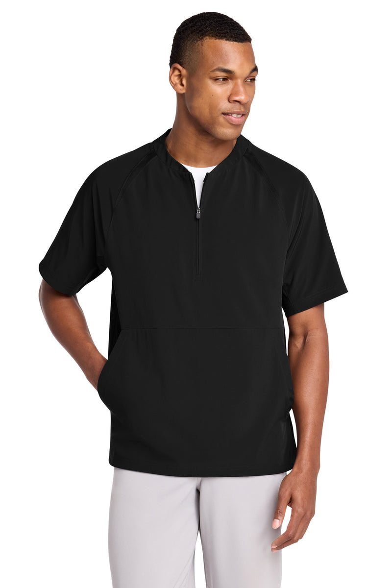 DRIEQUIP Repeat 1/2-Zip Short Sleeve Jacket