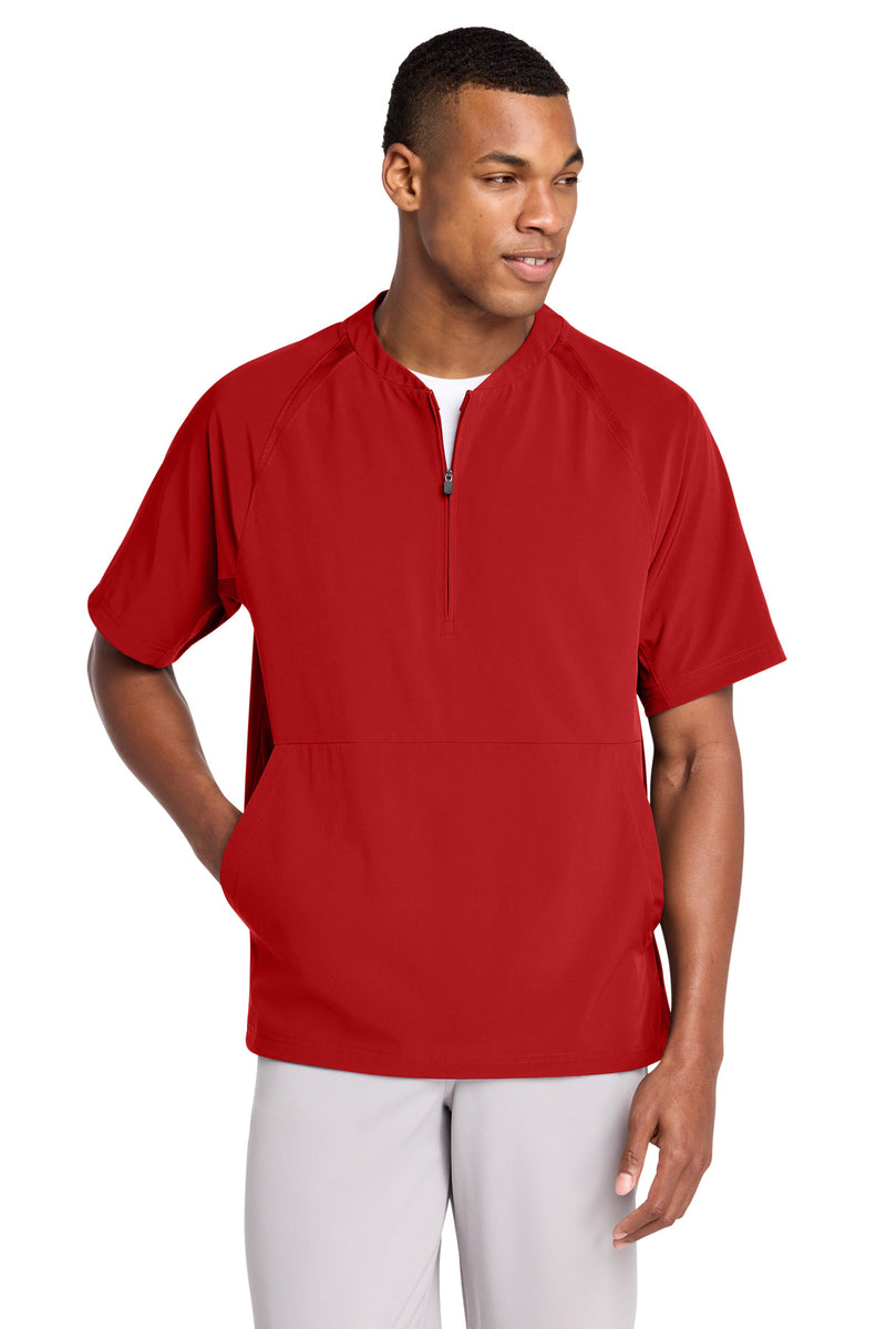DRIEQUIP Repeat 1/2-Zip Short Sleeve Jacket