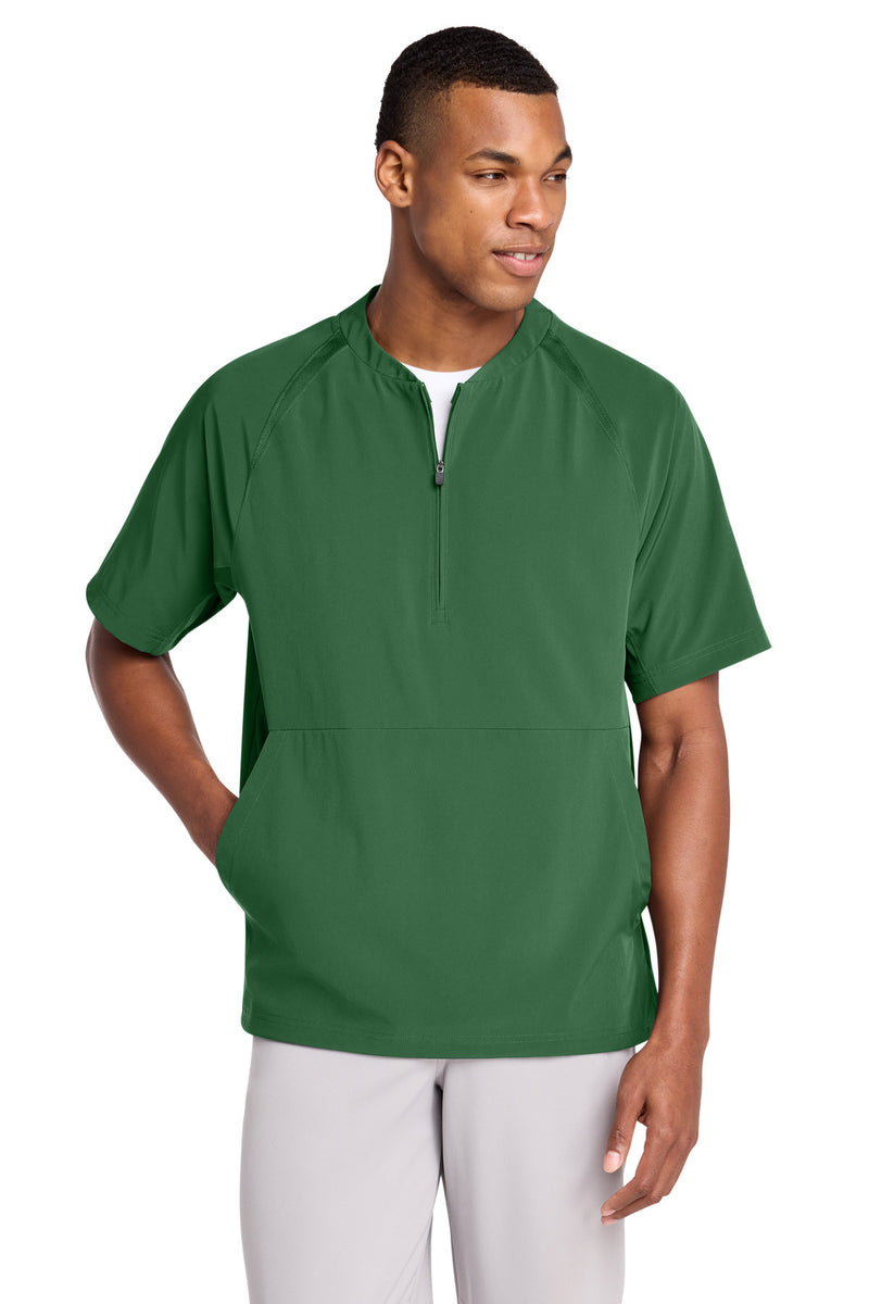 DRIEQUIP Repeat 1/2-Zip Short Sleeve Jacket