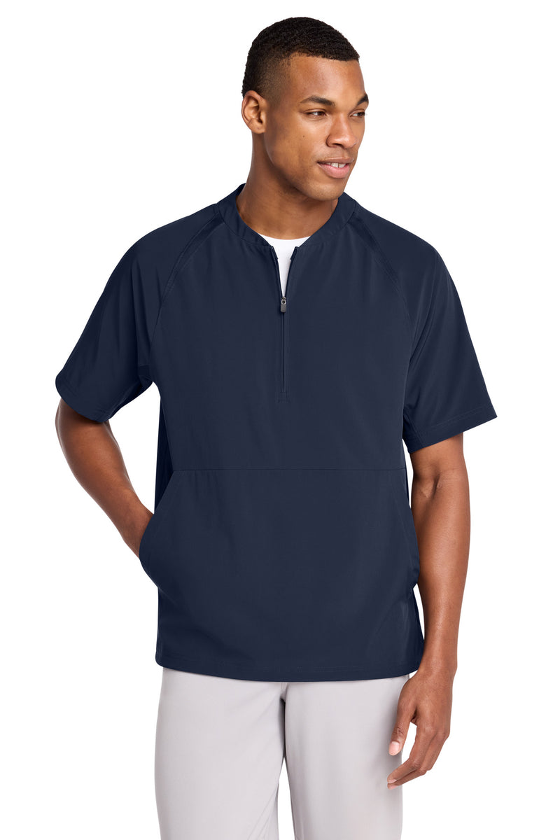 DRIEQUIP Repeat 1/2-Zip Short Sleeve Jacket