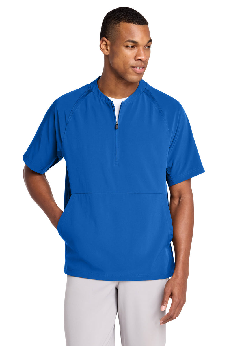 DRIEQUIP Repeat 1/2-Zip Short Sleeve Jacket