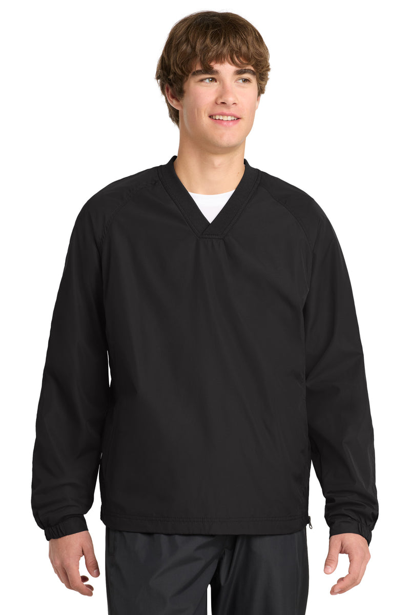 DRIEQUIP V-Neck Raglan Wind Shirt