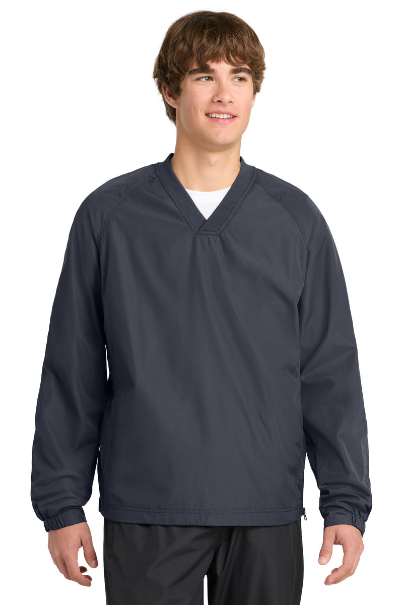 DRIEQUIP V-Neck Raglan Wind Shirt