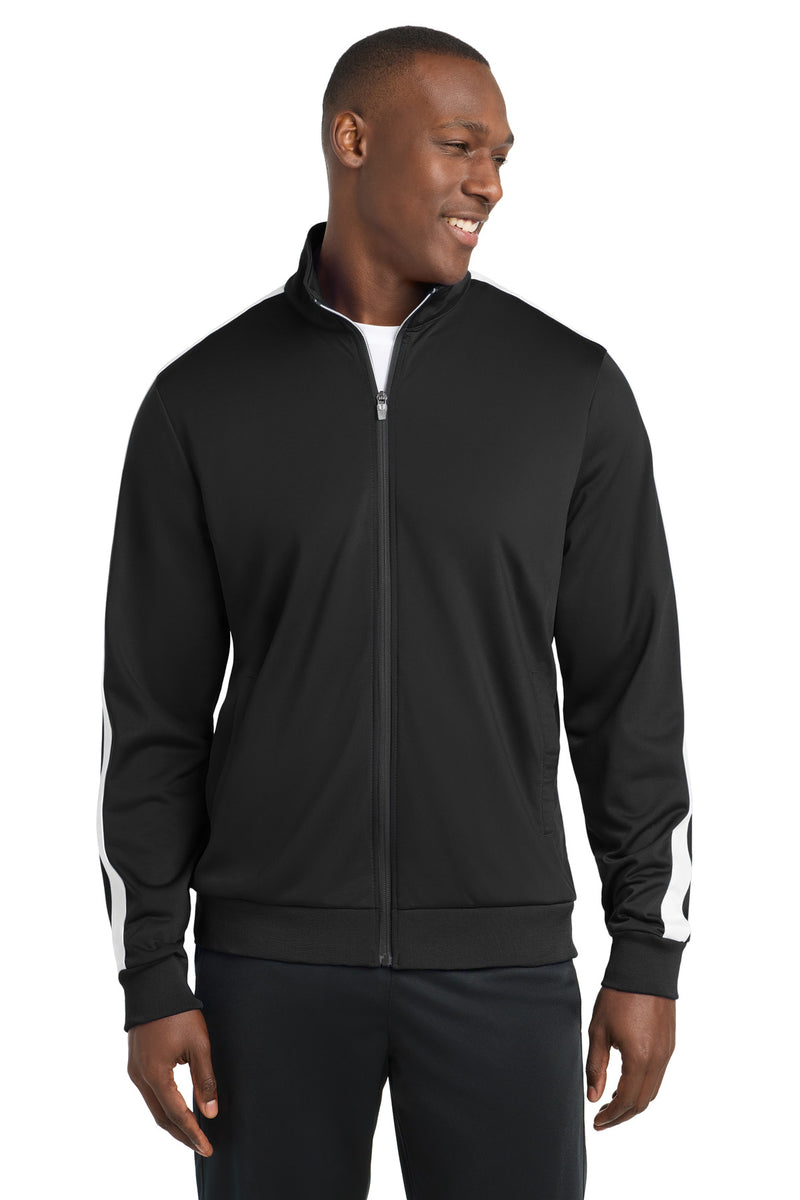 DRIEQUIP Tricot Sleeve Stripe Track Jacket