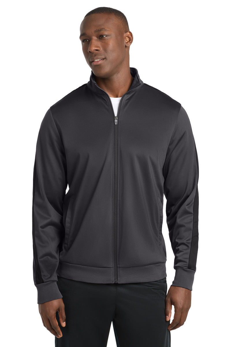 DRIEQUIP Tricot Sleeve Stripe Track Jacket