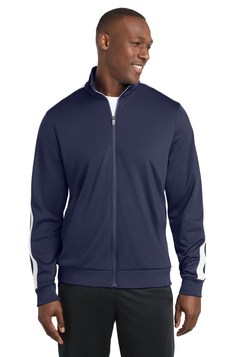 DRIEQUIP Tricot Sleeve Stripe Track Jacket