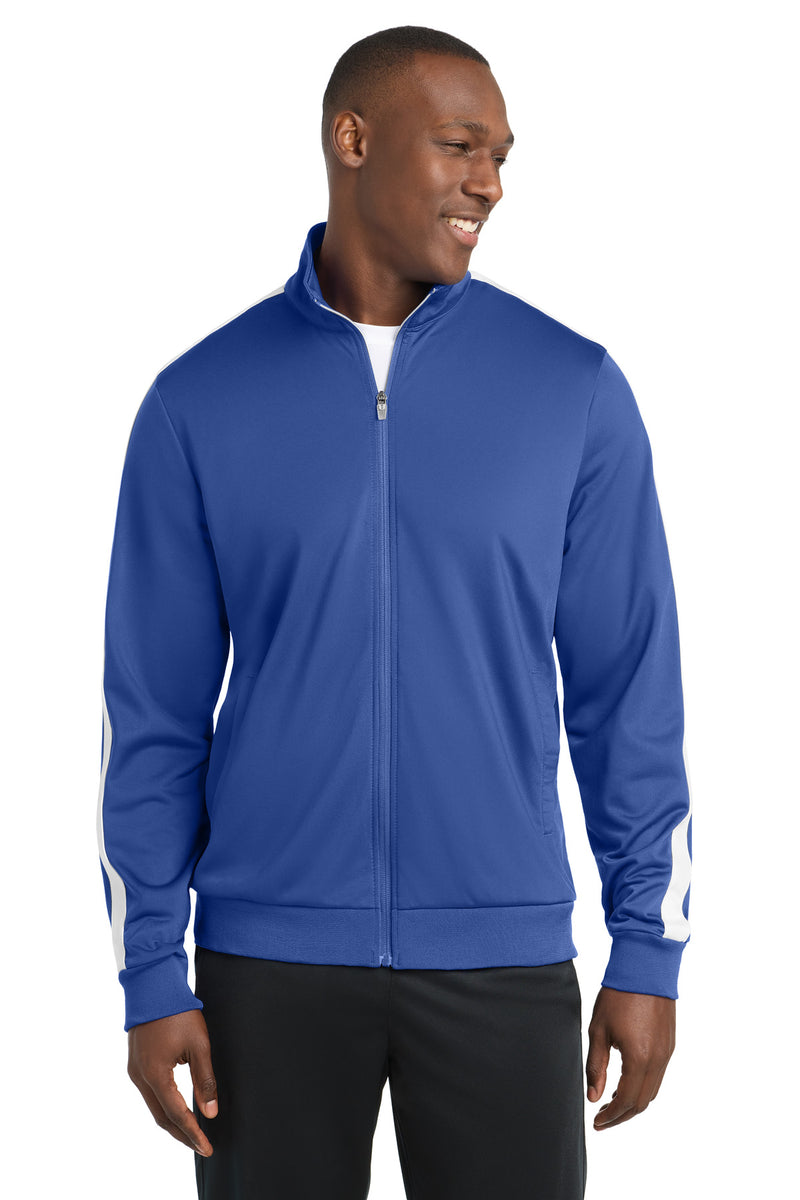 DRIEQUIP Tricot Sleeve Stripe Track Jacket