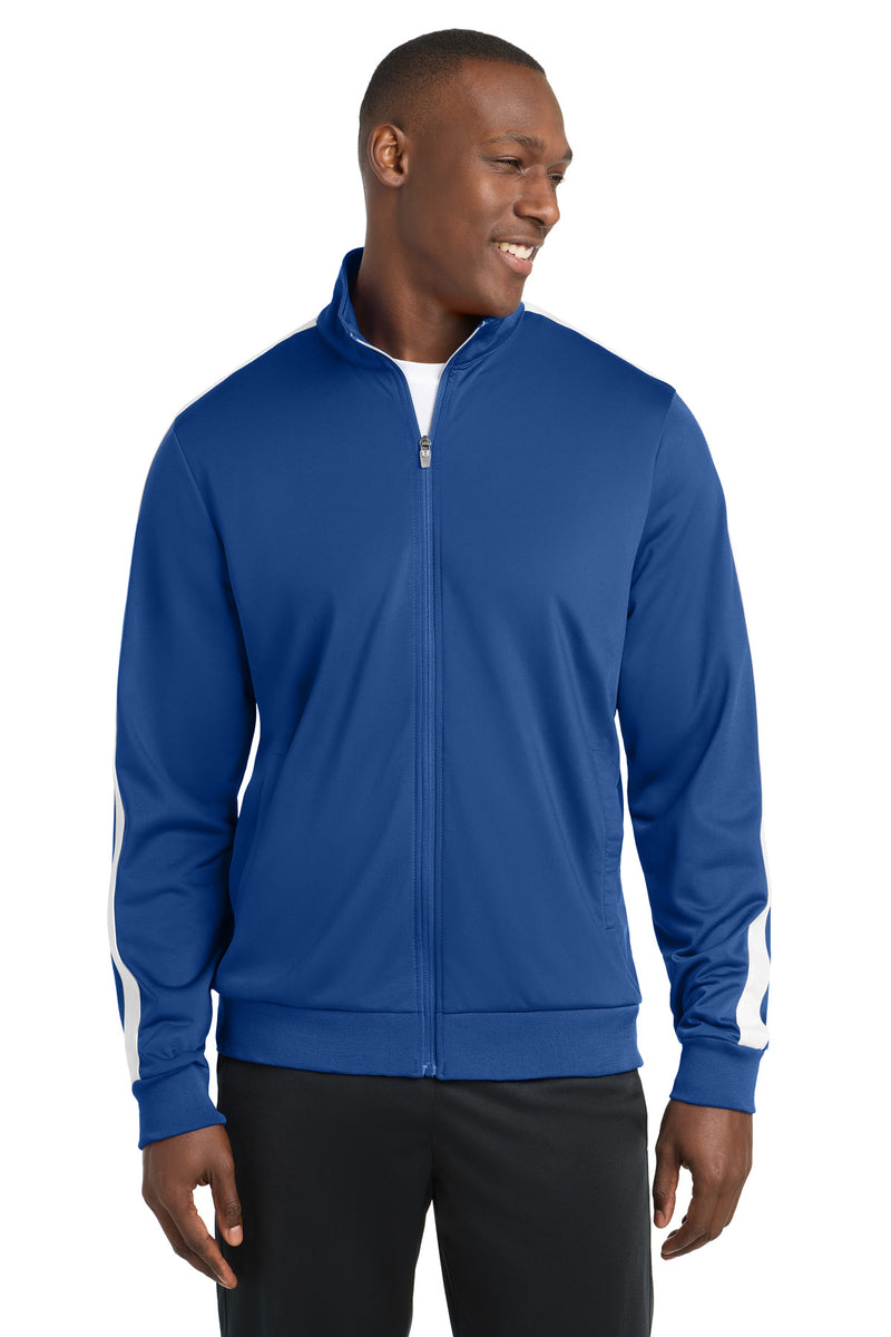DRIEQUIP Tricot Sleeve Stripe Track Jacket
