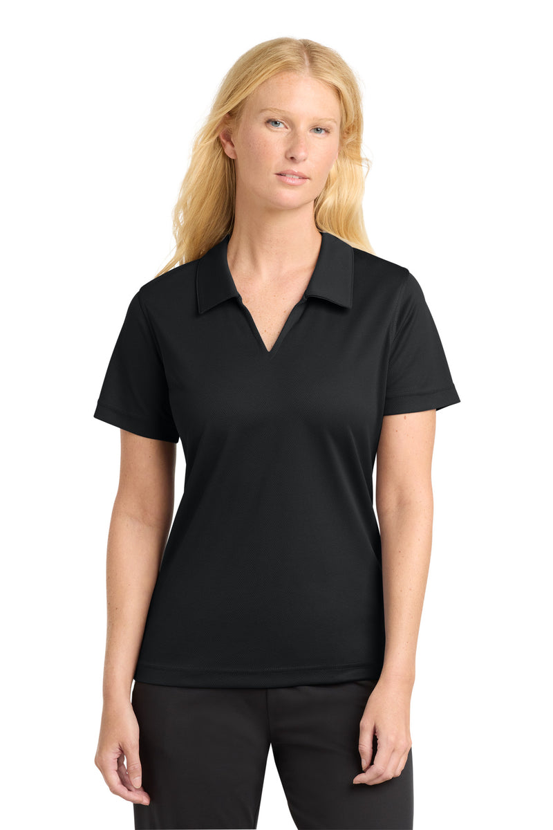 DRIEQUIP Women's Dri-Mesh ® V-Neck Polo. L