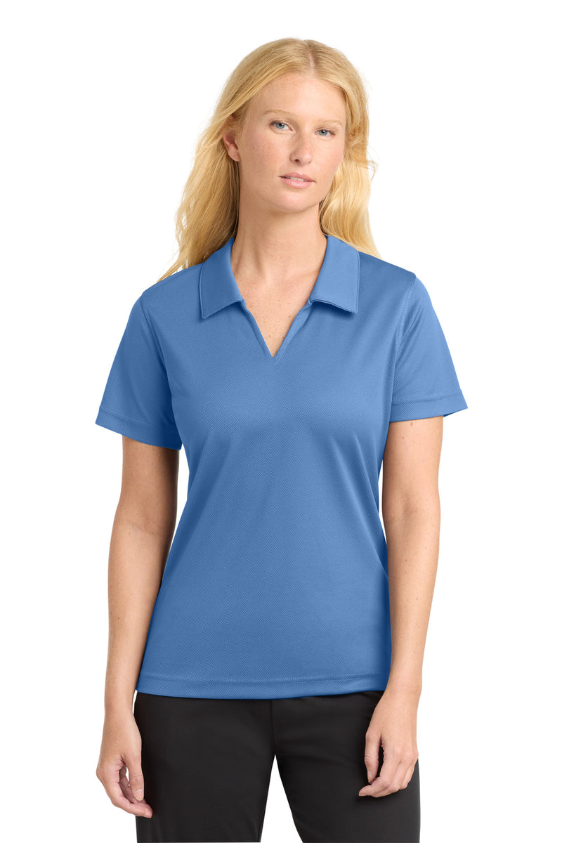 DRIEQUIP Women's Dri-Mesh ® V-Neck Polo. L