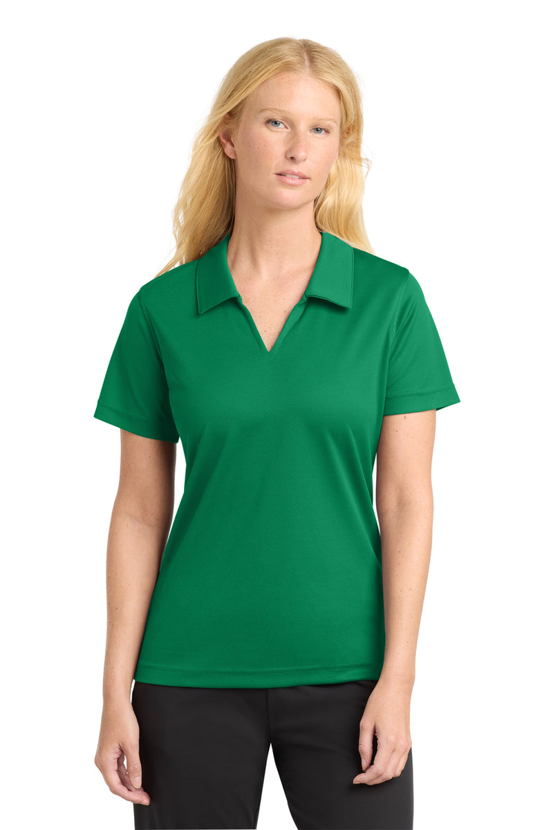DRIEQUIP Women's Dri-Mesh ® V-Neck Polo. L