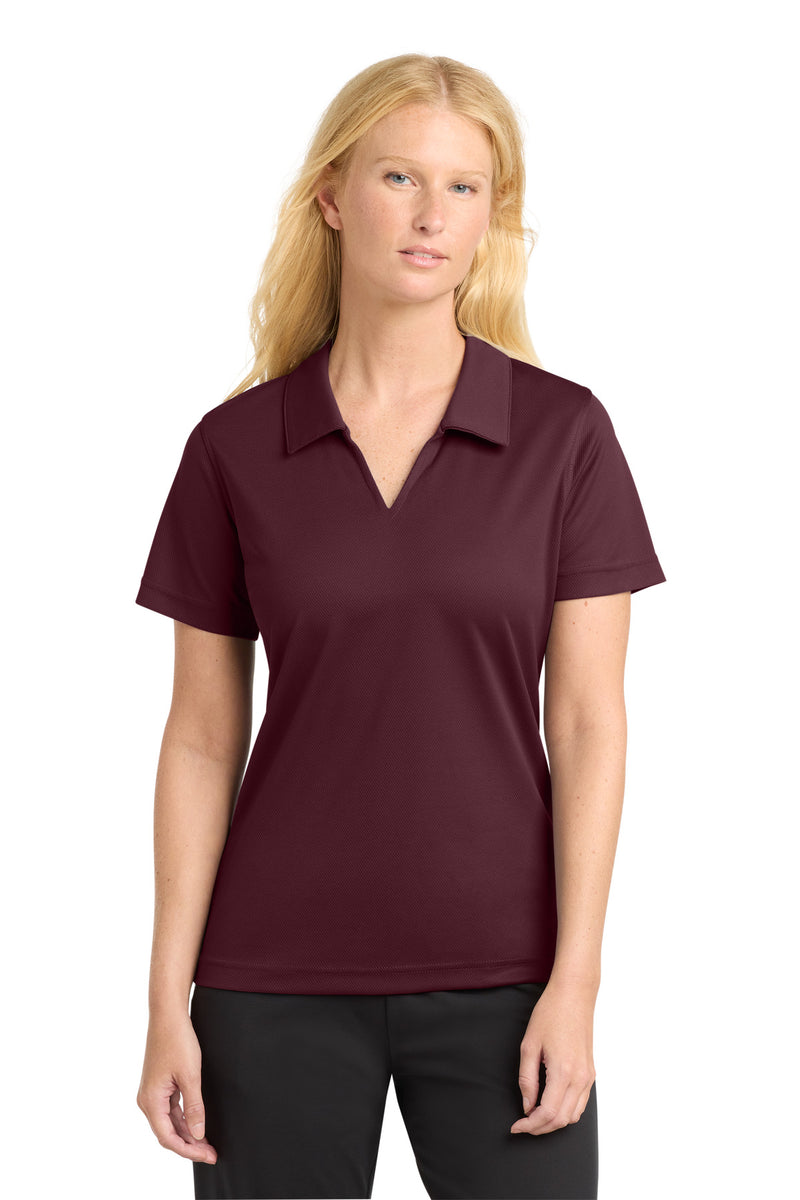 DRIEQUIP Women's Dri-Mesh ® V-Neck Polo L