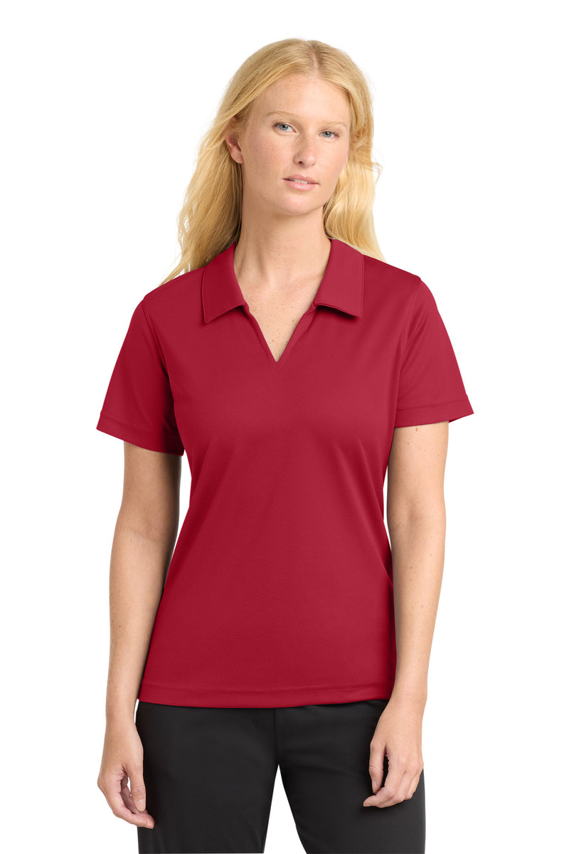 DRIEQUIP Women's Dri-Mesh ® V-Neck Polo. L