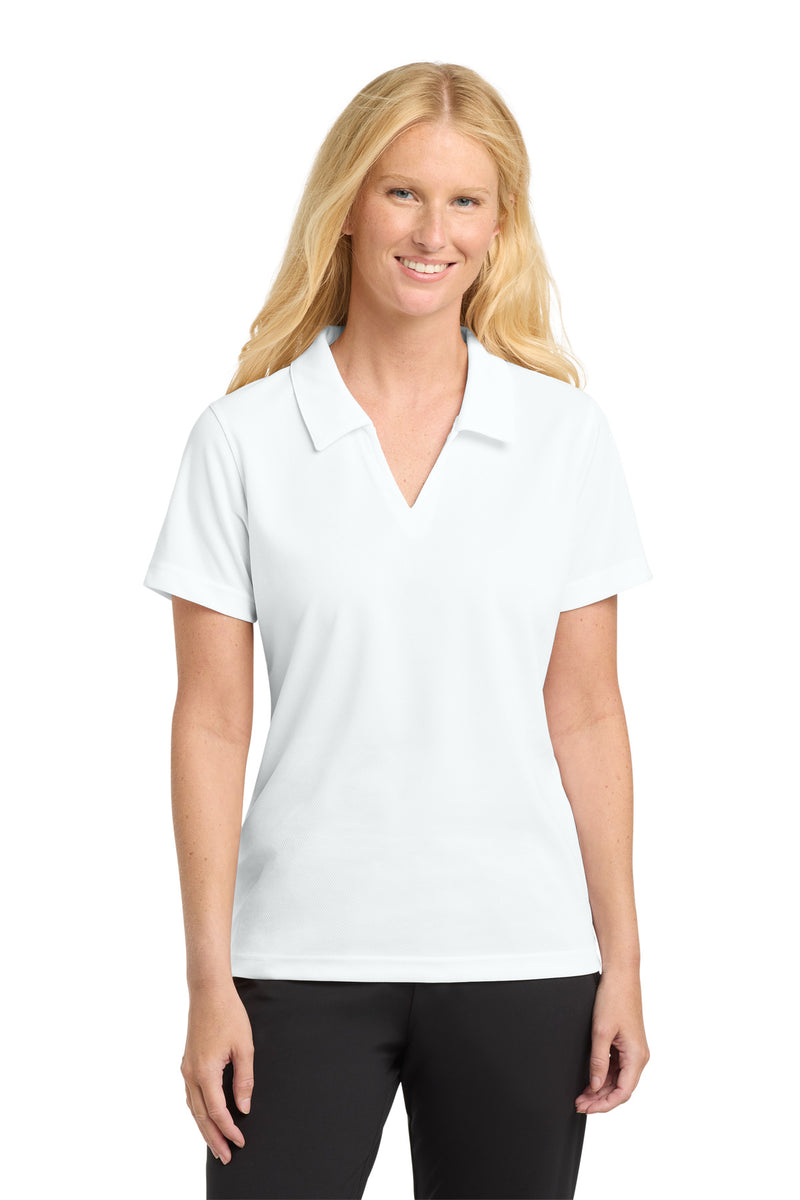 DRIEQUIP Women's Dri-Mesh ® V-Neck Polo. L