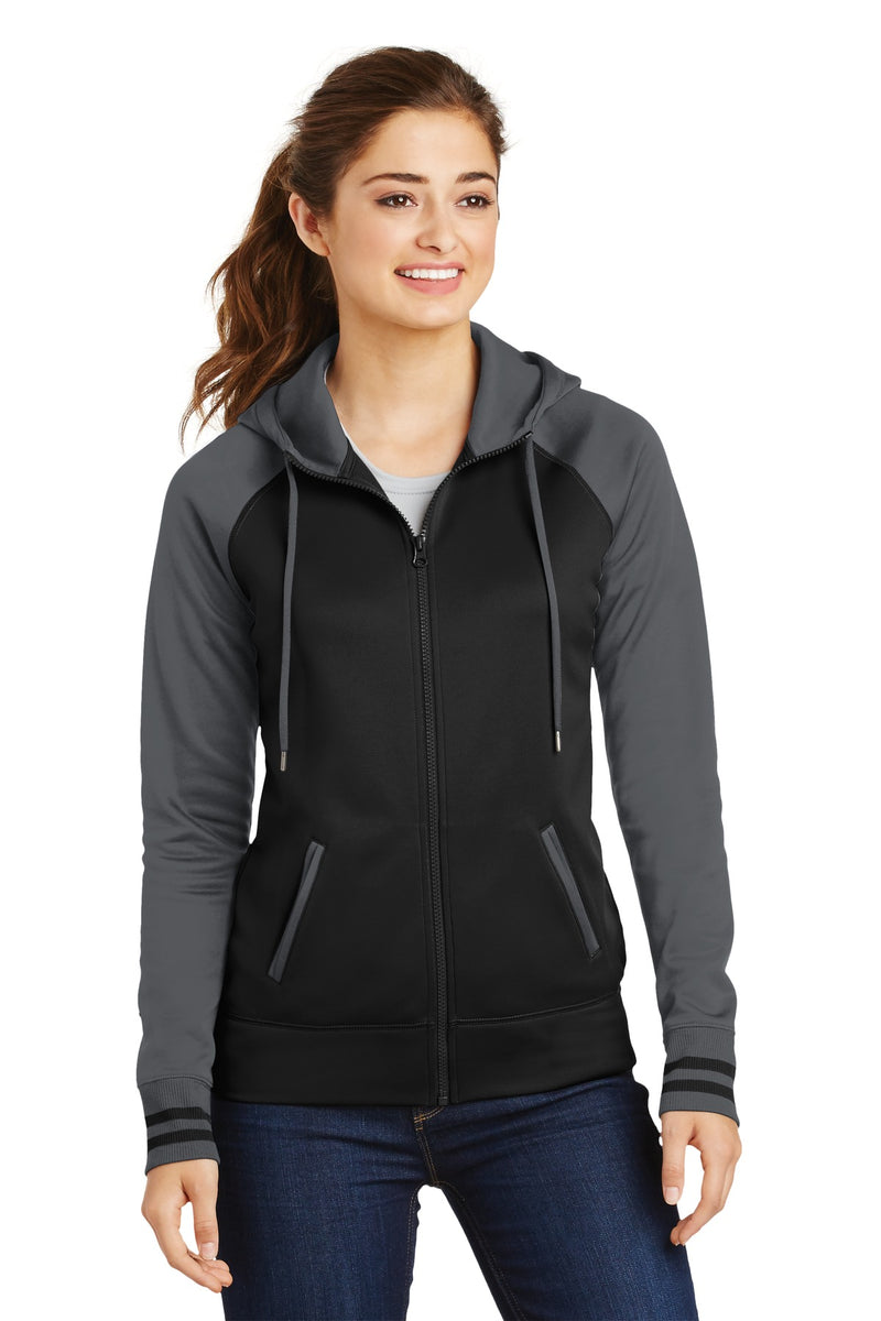 DRIEQUIP Women's Sport-Wick ® Varsity Fleece Full-Zip Hooded Jacket. L