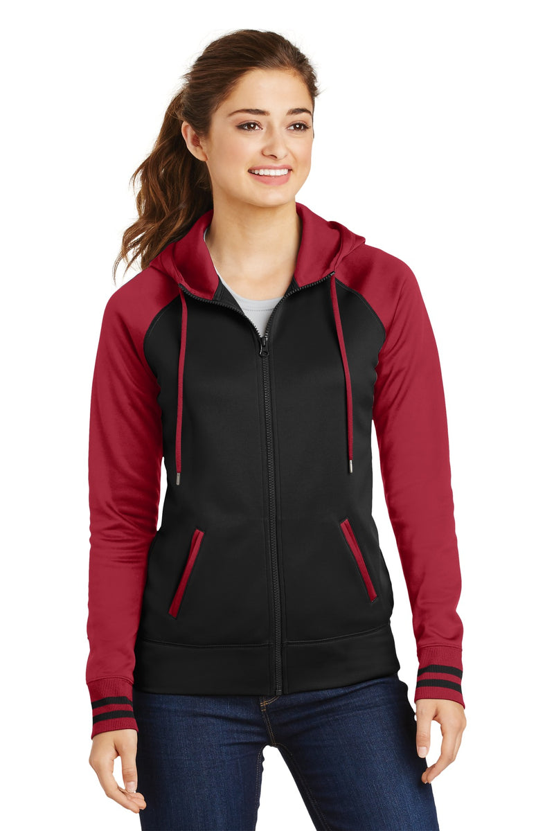 DRIEQUIP Women's Sport-Wick ® Varsity Fleece Full-Zip Hooded Jacket. L