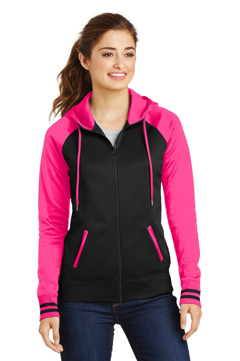 DRIEQUIP Women's Sport-Wick ® Varsity Fleece Full-Zip Hooded Jacket. L