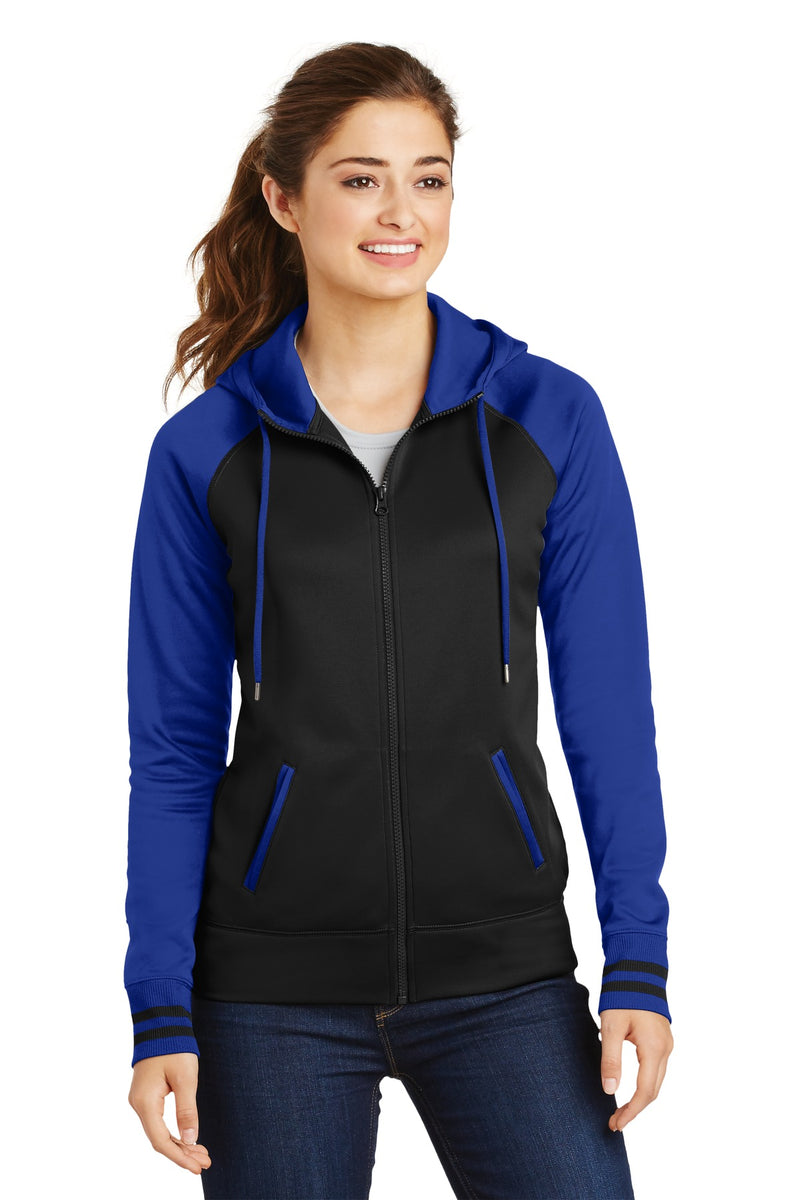 DRIEQUIP Women's Sport-Wick ® Varsity Fleece Full-Zip Hooded Jacket. L