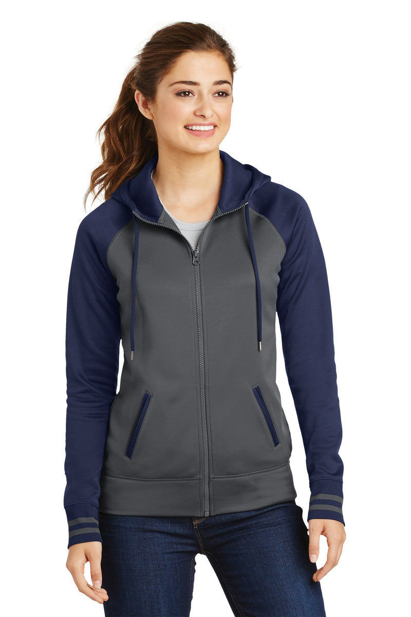 DRIEQUIP Women's Sport-Wick ® Varsity Fleece Full-Zip Hooded Jacket. L