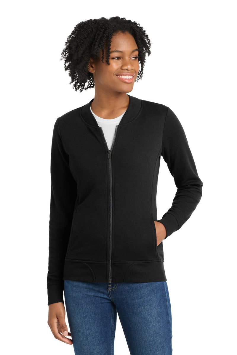 DRIEQUIP Women's Lightweight French Terry Bomber L