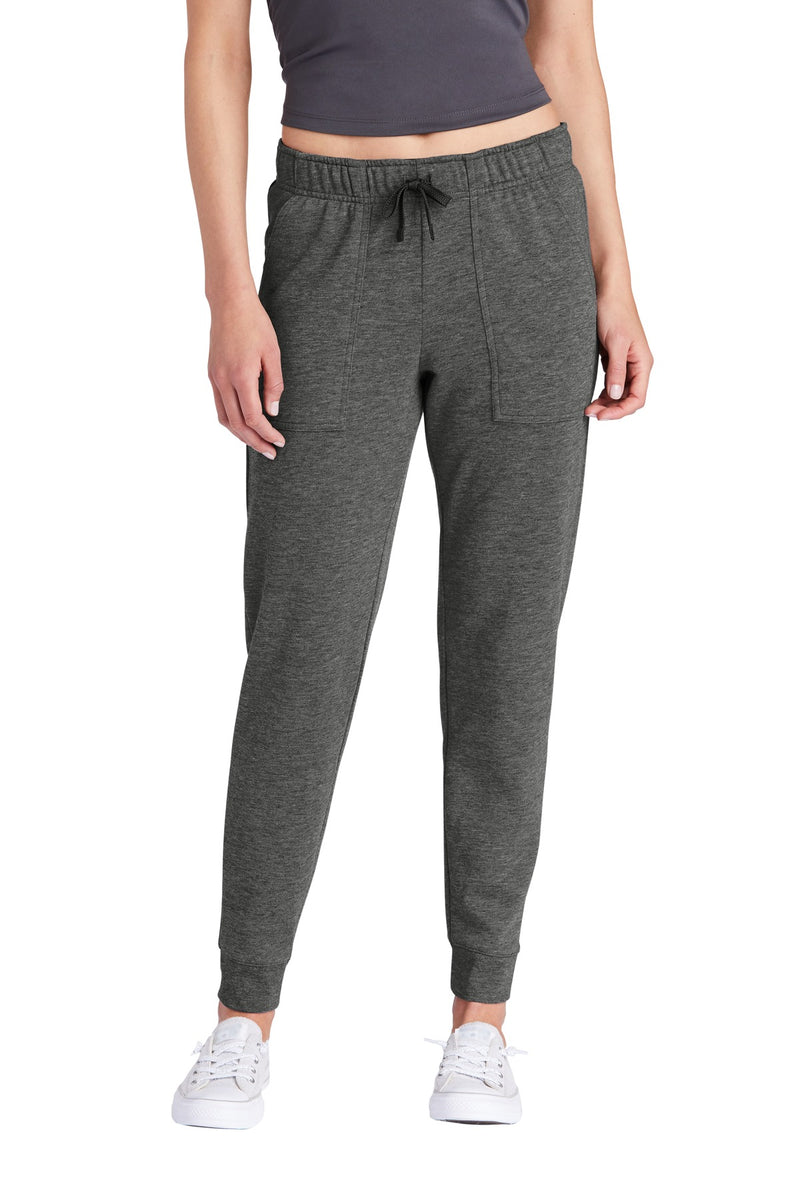 DRIEQUIP Women's Moisture Wicking Tri-Blend Wicking Fleece Jogger L