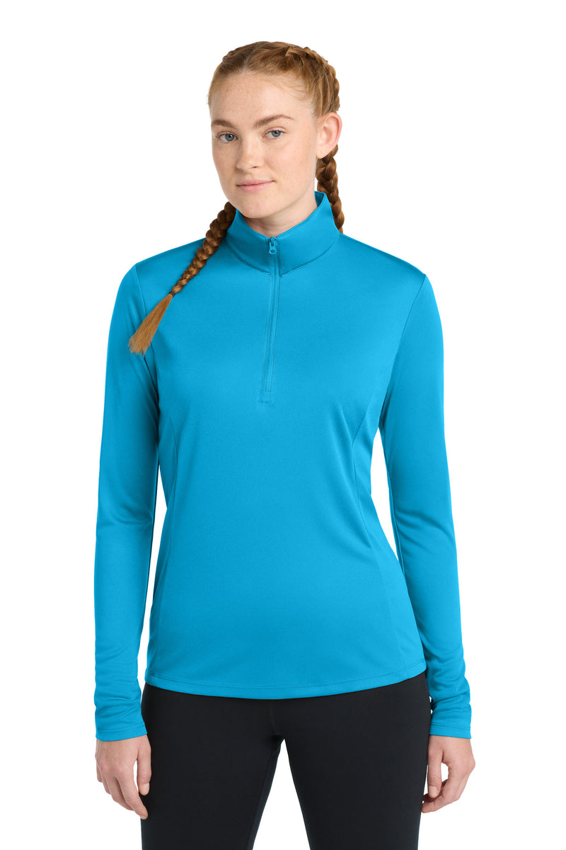 DRIEQUIP Women's Athletic 1/4-Zip Pullover with Moisture-Wicking Technology