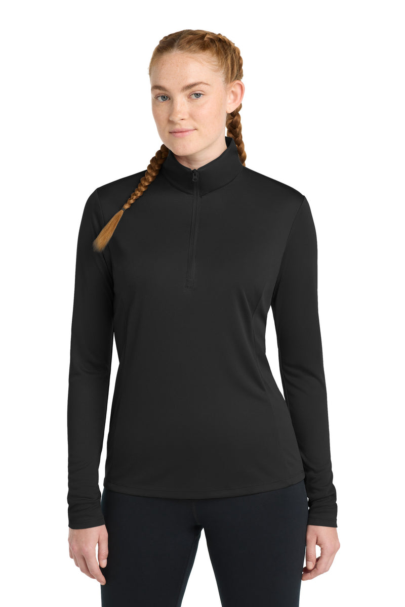 DRIEQUIP Women's Athletic 1/4-Zip Pullover with Moisture-Wicking Technology
