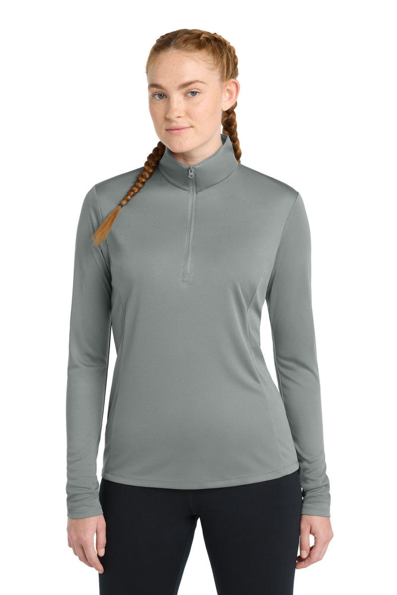 DRIEQUIP Women's Athletic 1/4-Zip Pullover with Moisture-Wicking Technology