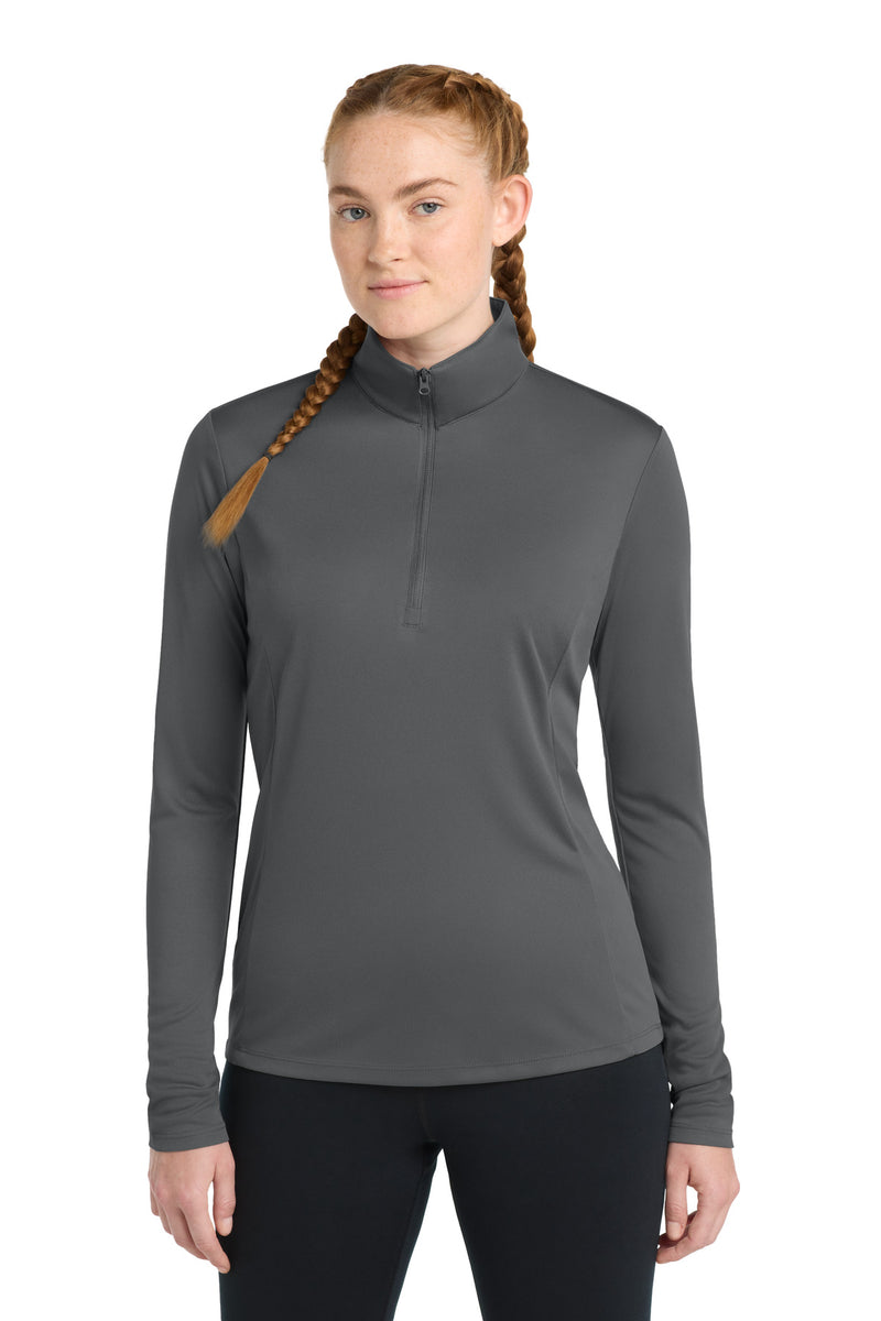 DRIEQUIP Women's Athletic 1/4-Zip Pullover with Moisture-Wicking Technology